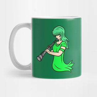 Clarinetist girl Mug